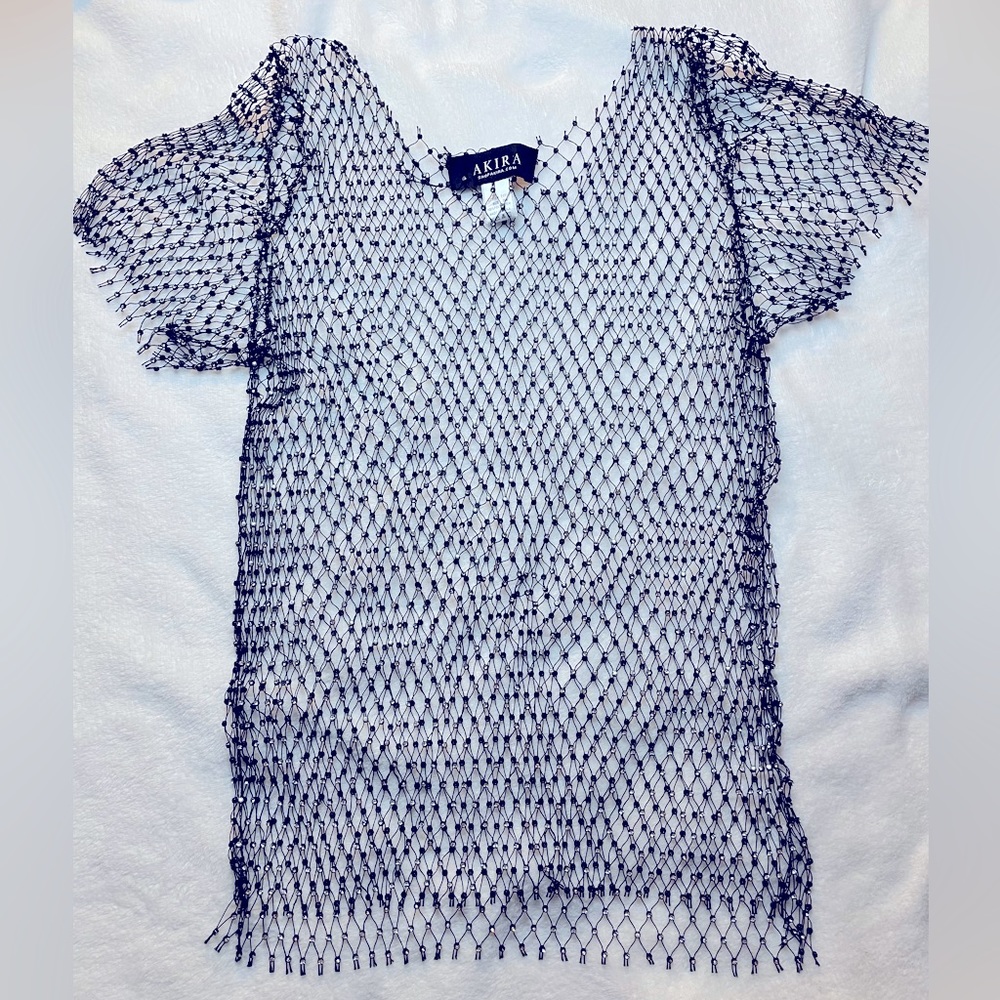 Crystal Mesh Top